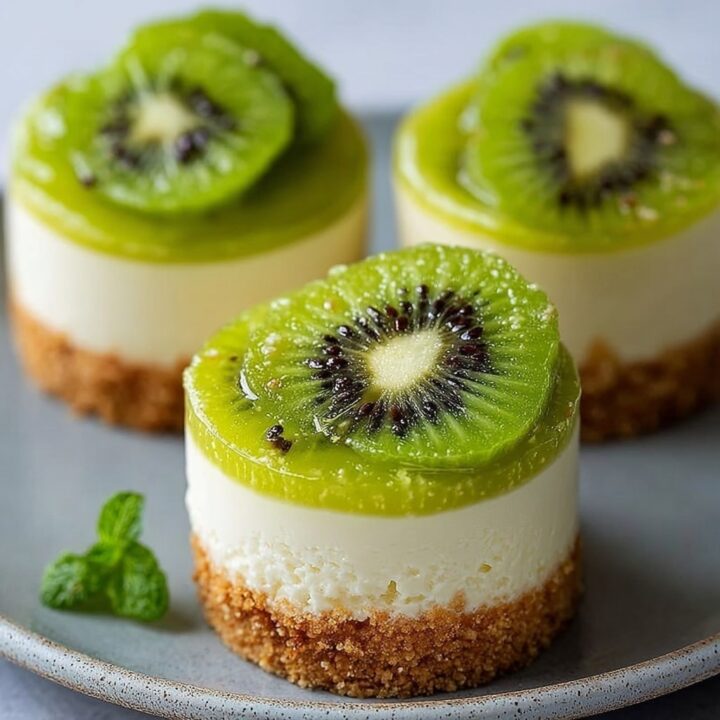 Mini Kiwi Cheesecake