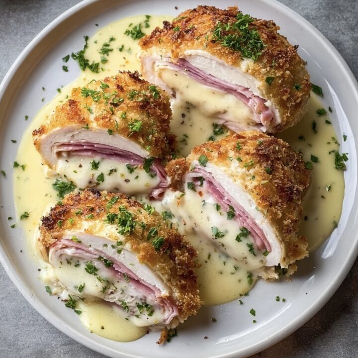 Creamy Chicken Cordon Bleu