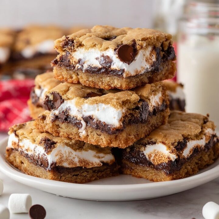 Irresistible S'mores Cookie Bars