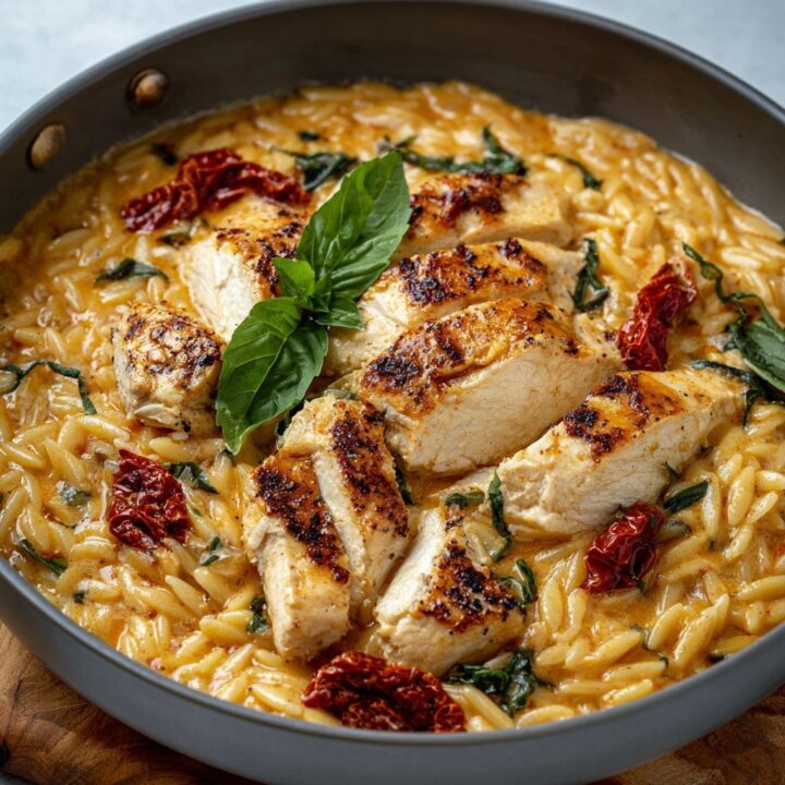 Marry Me Chicken Orzo