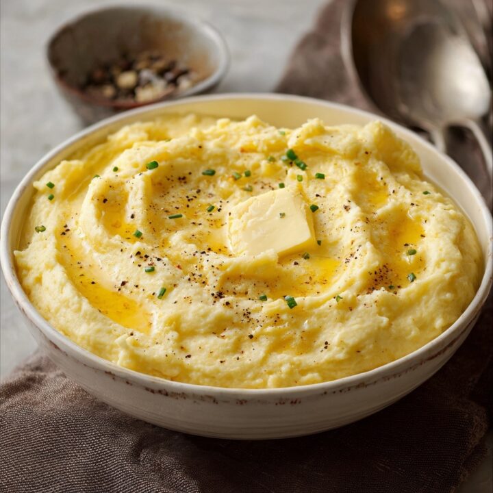 Smoked Gouda Cheesy Mashed Potatoes