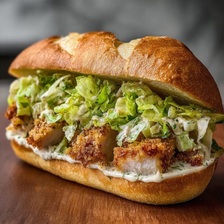 Crispy Chicken Caesar Sandwich