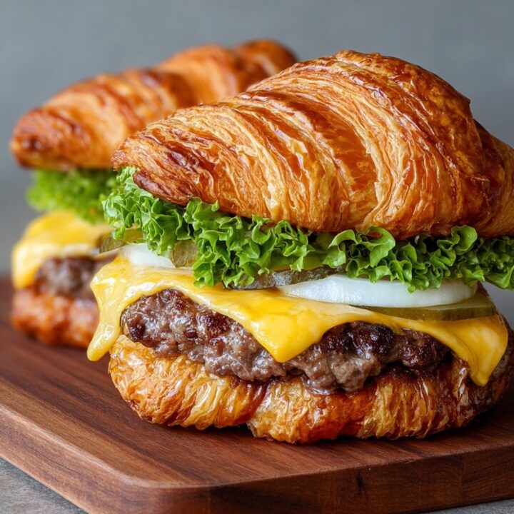 Croissant Smash Burger