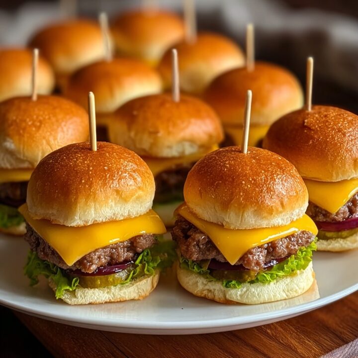 Mini Cheeseburgers Recipe