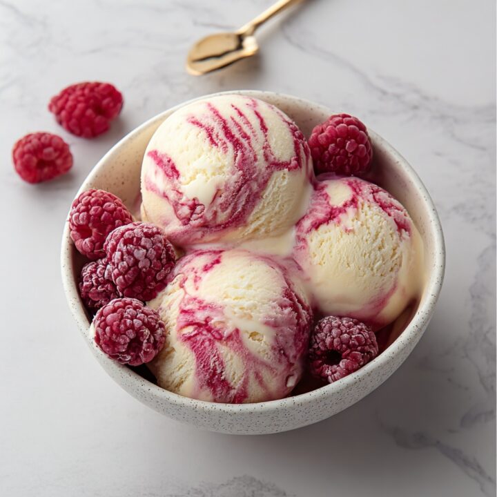 Raspberry Ripple Ice Cream
