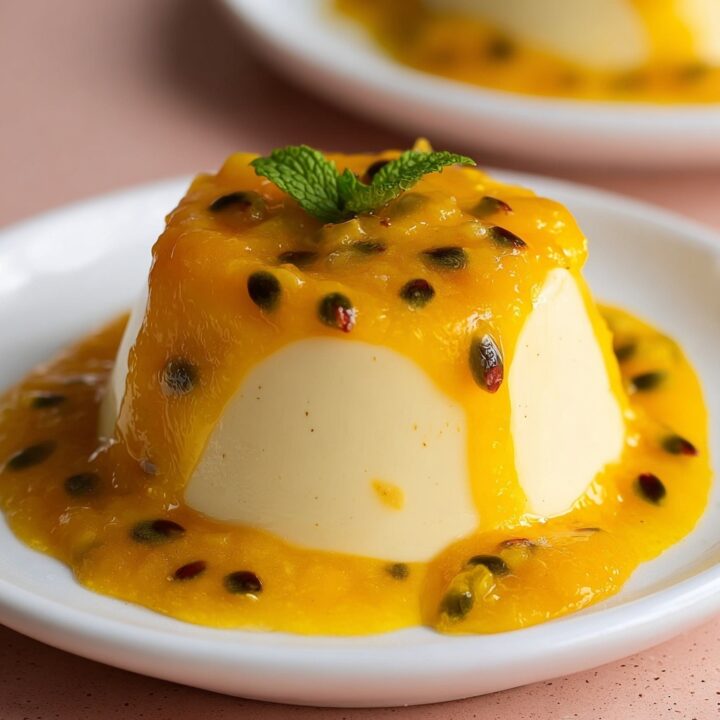 Passion Fruit Panna Cotta