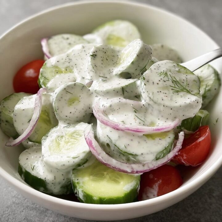 Creamy Cucumber Salad