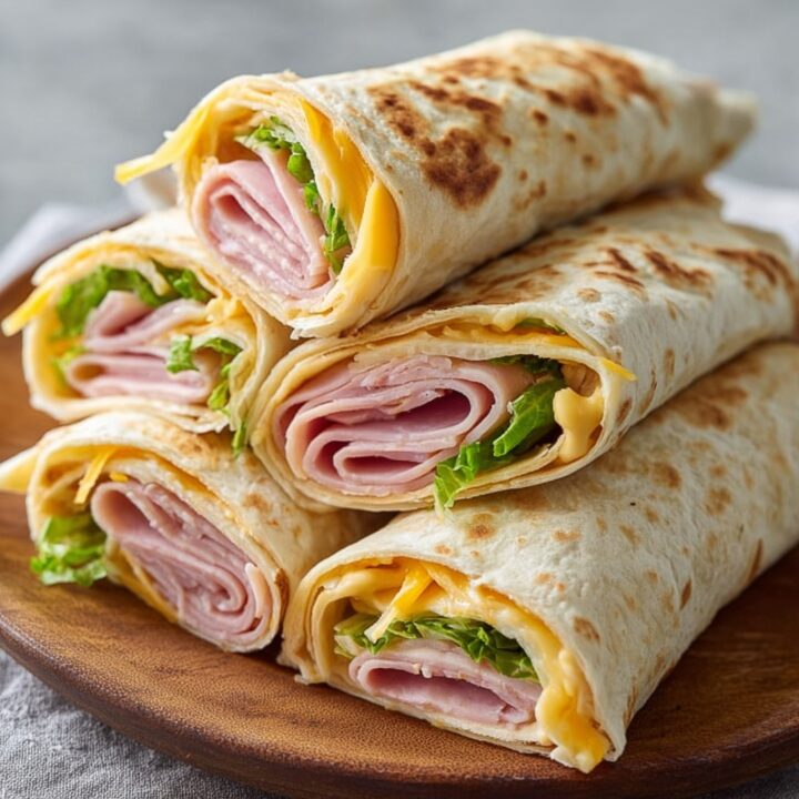 Ham and Cheese Wraps