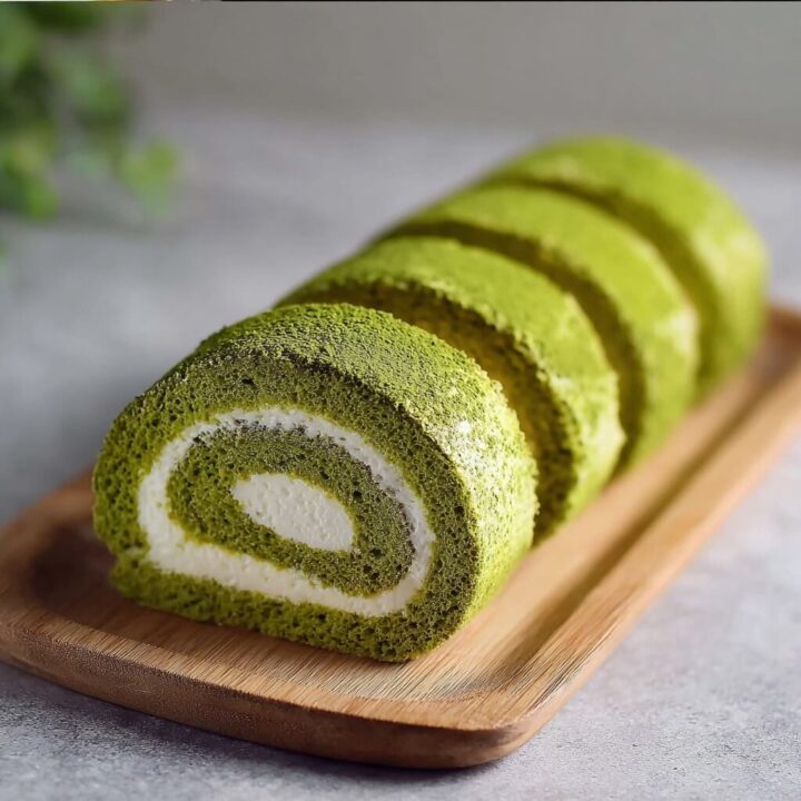 Matcha Swiss Roll Recipe