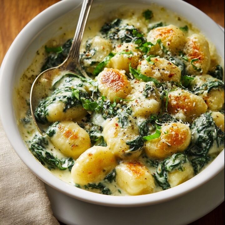 Creamy Spinach Gnocchi Recipe