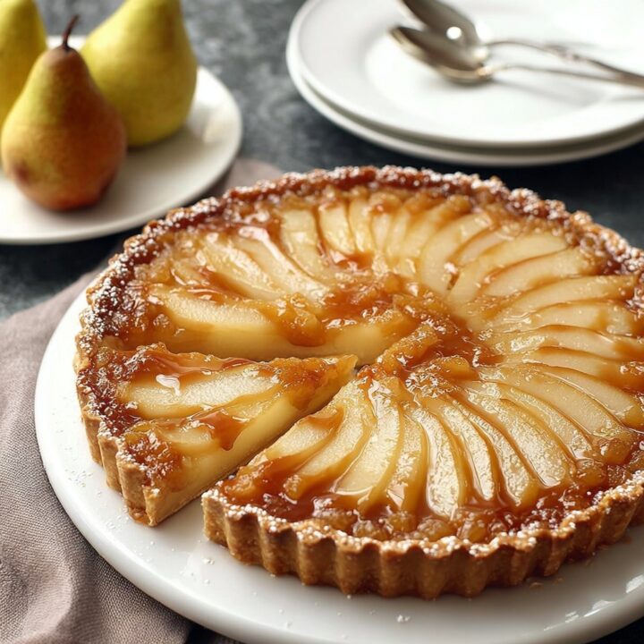 Caramel Pear Tart Recipe