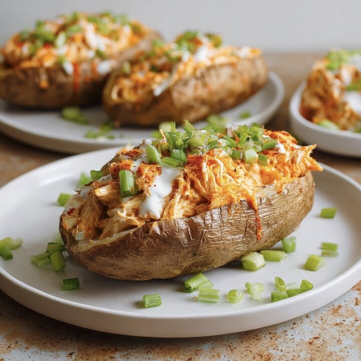 Buffalo Chicken Stuffed Potato Recipe