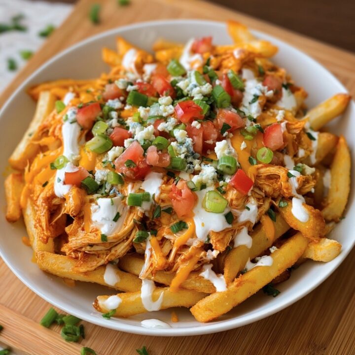 Buffalo Chicken Nacho Fries Recipe