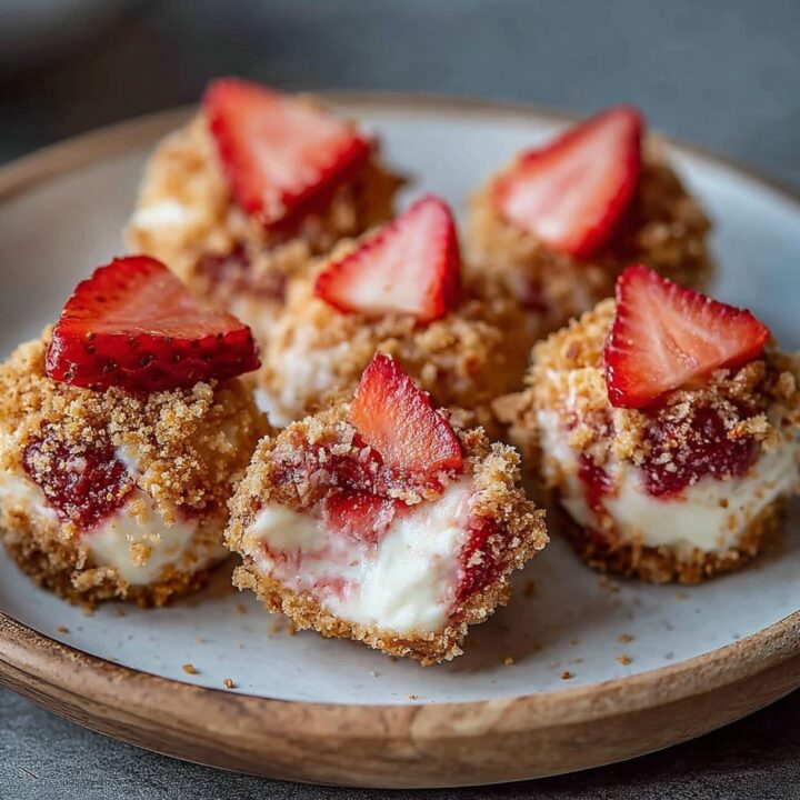 Strawberry Cheesecake Cookie Cups Recipe