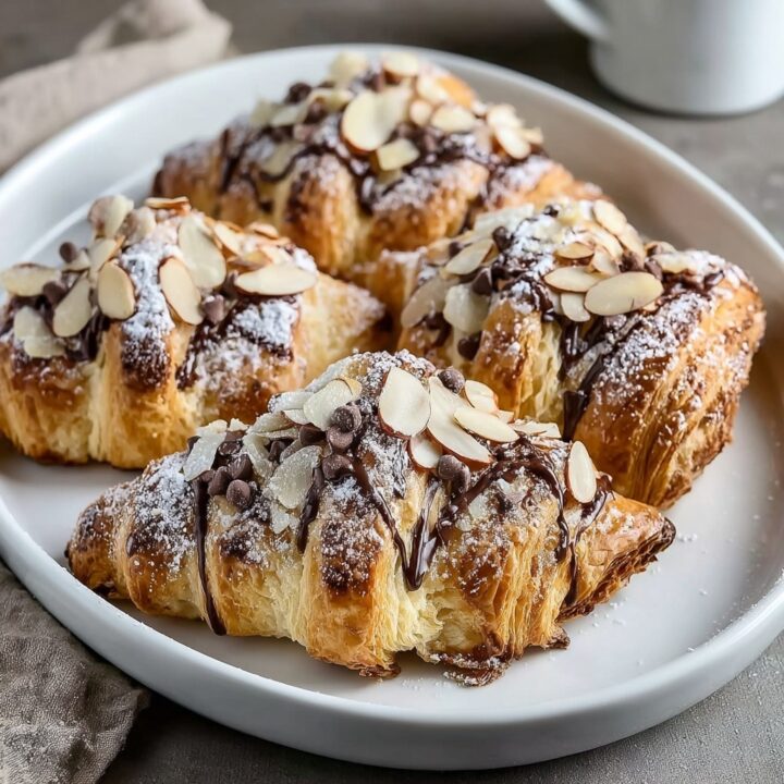 Chocolate Almond Croissant Bake Recipe