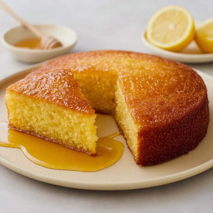 Honey Semolina Cake Recipe