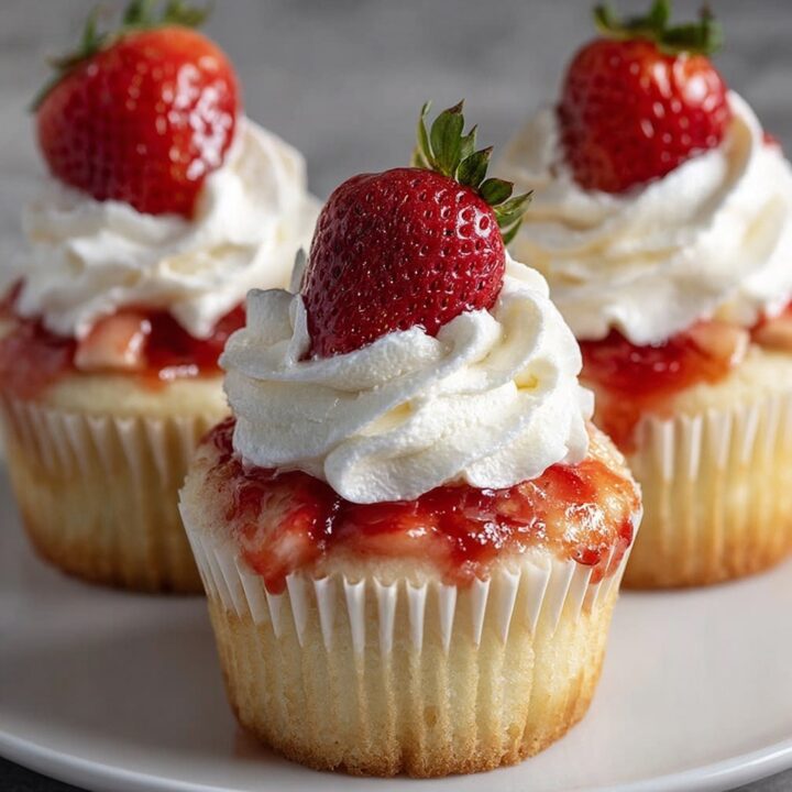Strawberry Shortcake Cupcakes Recipe