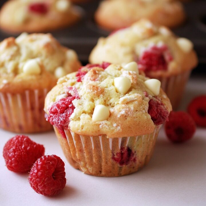 Raspberry White Chocolate Muffins Recipe