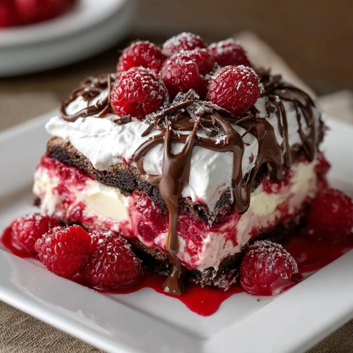 Raspberry Chocolate Lasagna Recipe