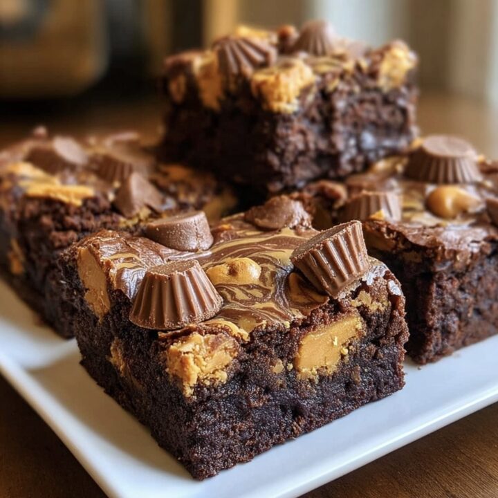 Peanut Butter Reese's Brownies Recipe