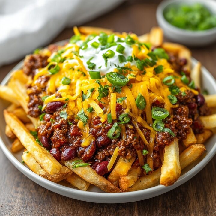 Loaded Chili Cheese Fries Bowl Recipe