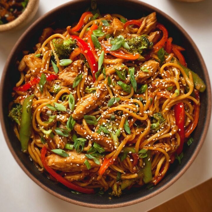 Honey Soy Chicken Noodle Stir Fry Recipe