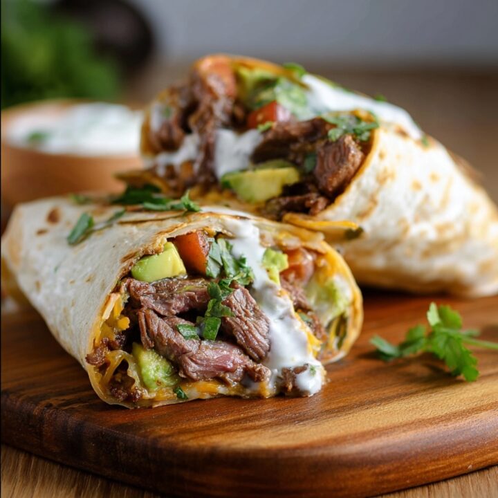 Steak Avocado Burrito Melt Recipe