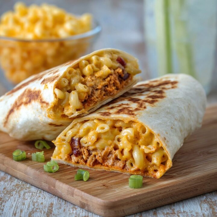 Buffalo Chicken Mac & Cheese Wrap Recipe