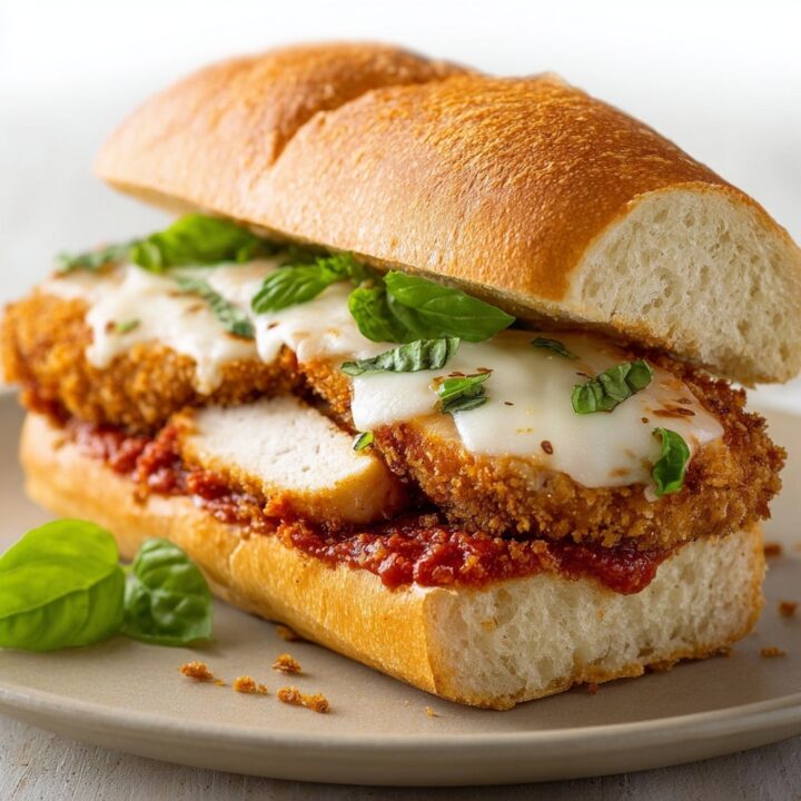 Crispy Chicken Parm Sandwich Recipe
