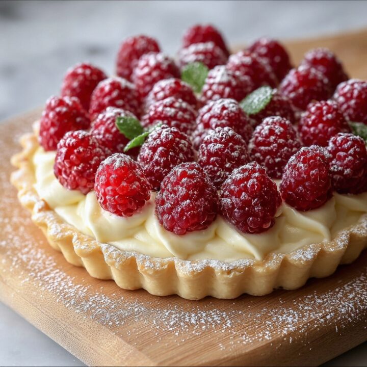 Raspberry Cream Tart Recipe